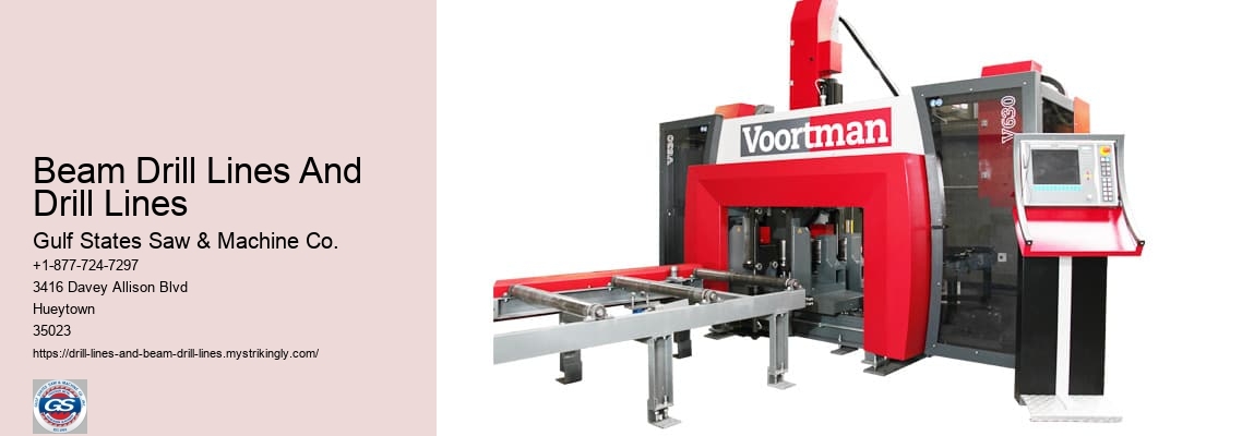 Beam Drill Lines And Drill Lines Gulf States Saw & Machine Co. Beam Drill Lines And Drill Lines