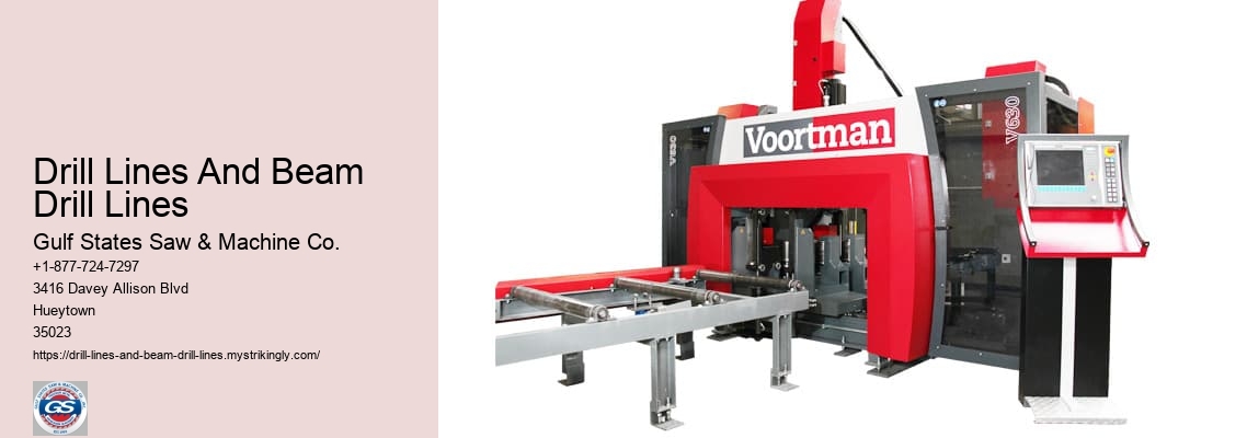Drill Lines And Beam Drill Lines Gulf States Saw & Machine Co. Drill Lines And Beam Drill Lines